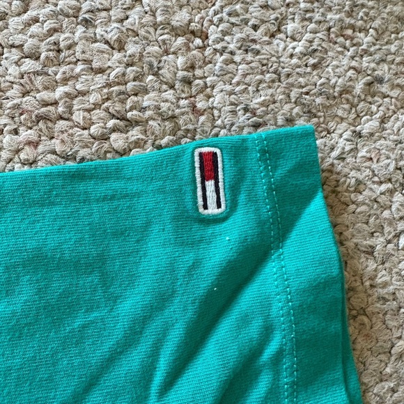 Tommy Hilfiger Teal Relaxed Fit Tee - Picture 4 of 4